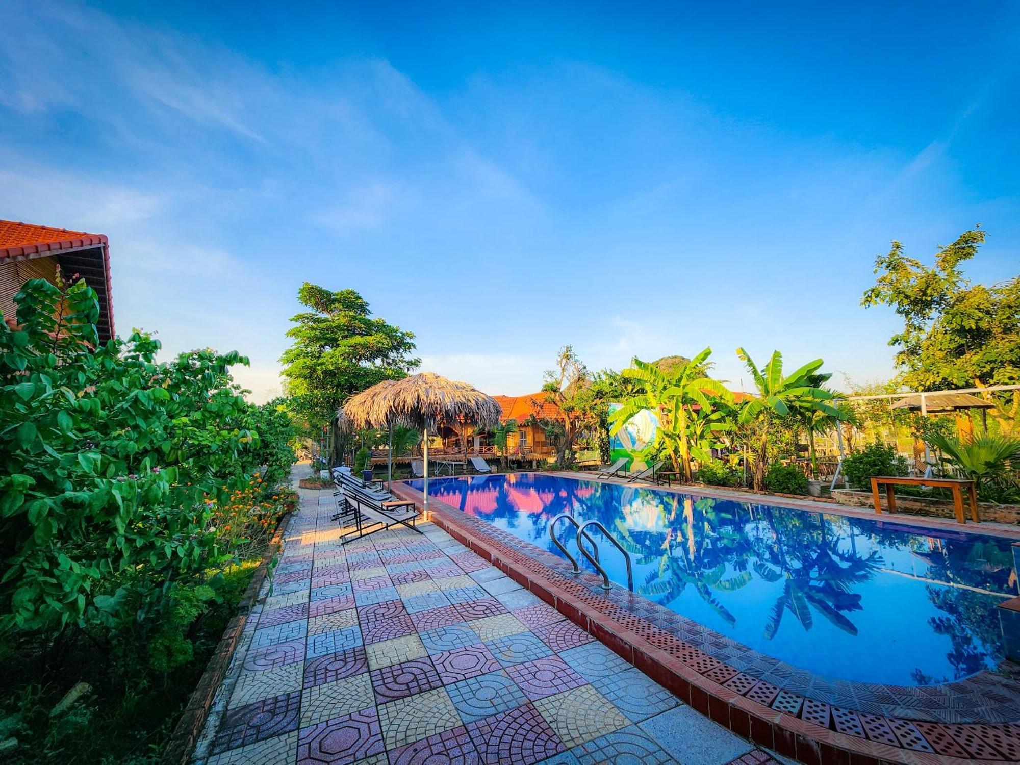 Trang An Quynh Trang Happy Homestay & Garden Ninh Binh Exterior foto