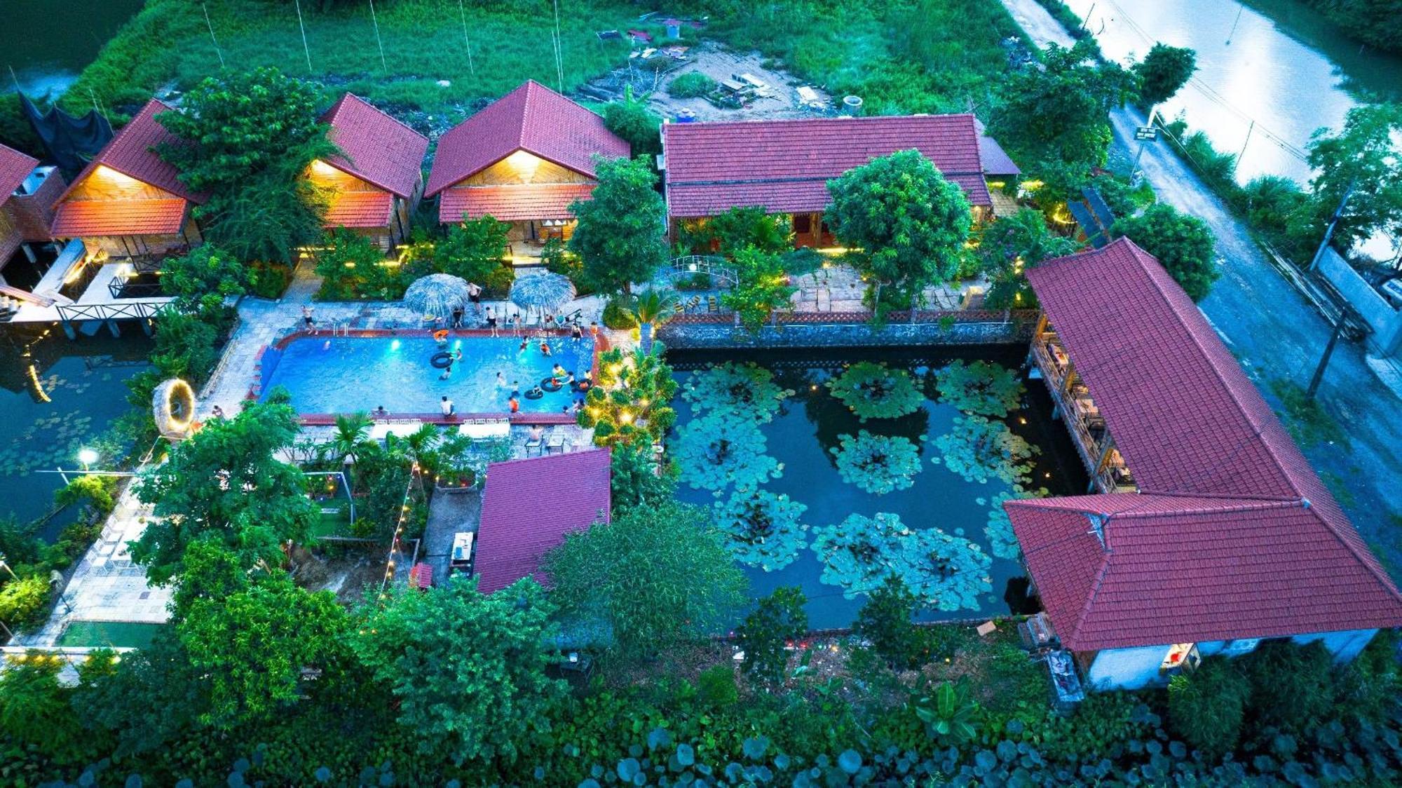 Trang An Quynh Trang Happy Homestay & Garden Ninh Binh Exterior foto
